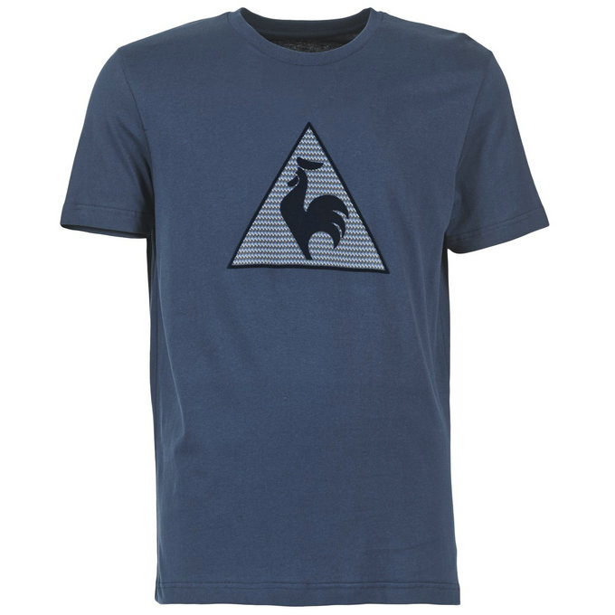 Le Coq Sportif Geo T Marine - T-Shirts Manches Courtes Homme